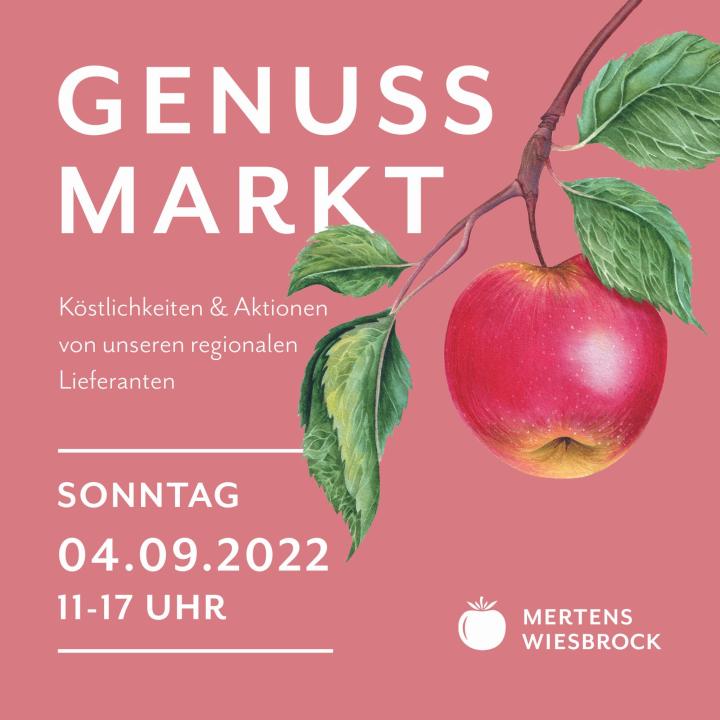 Plakat Genussmarkt