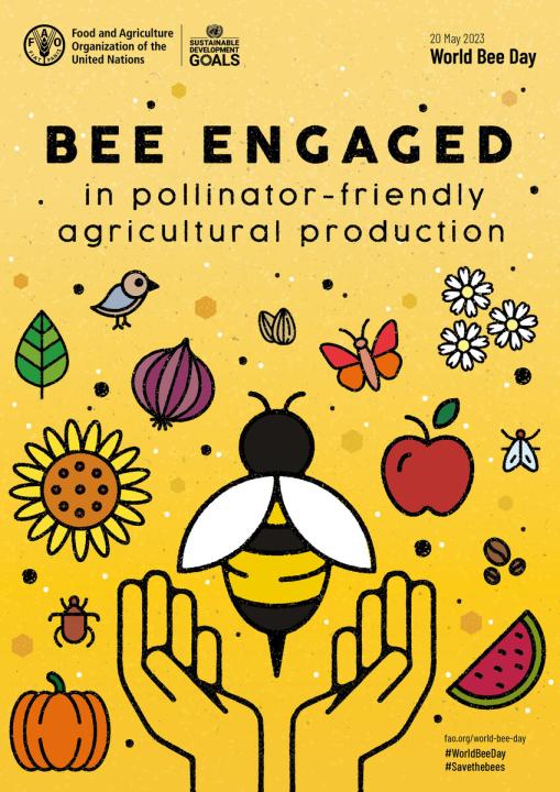 Plakat Weltbienentag