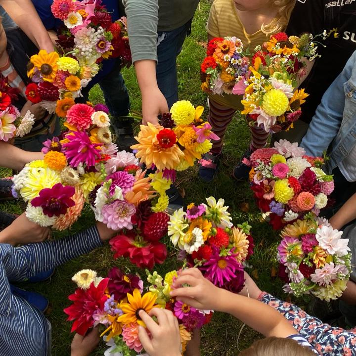 Blumen Workshop Kinder