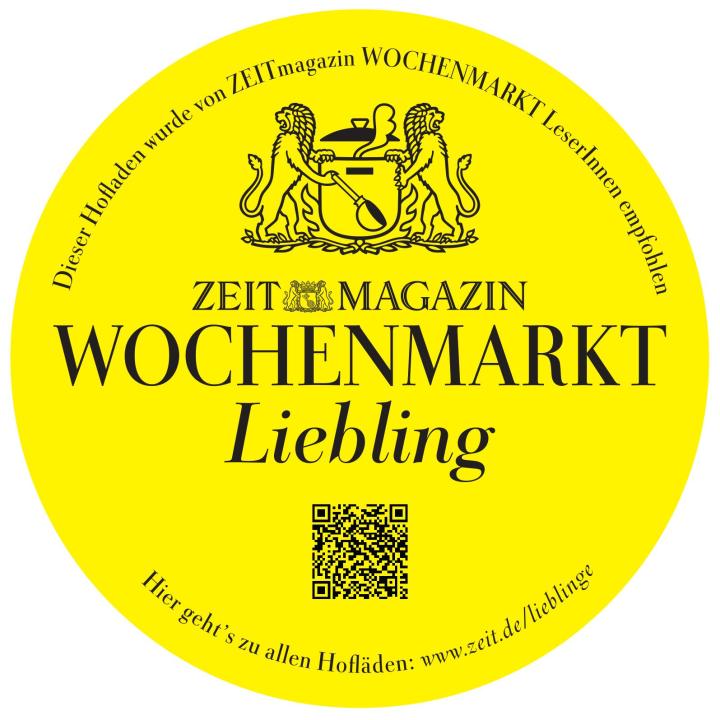 Aufkleber Beste Hofläden Deutschlands Zeit-Magazin