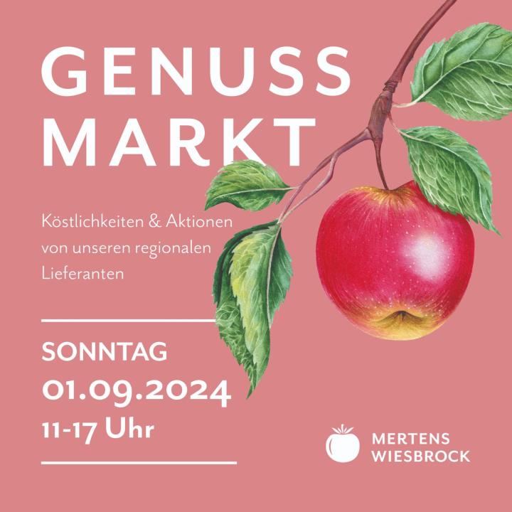 Plakat Genussmarkt 2024