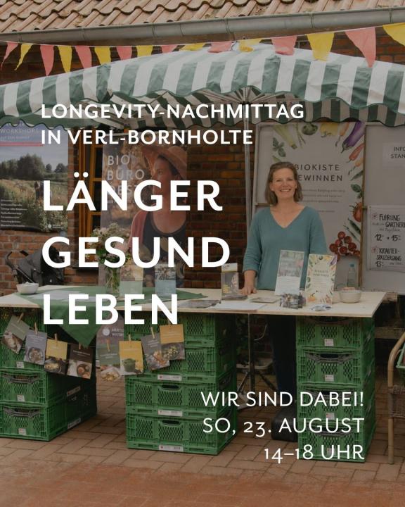 Longevity Infostand Lisa